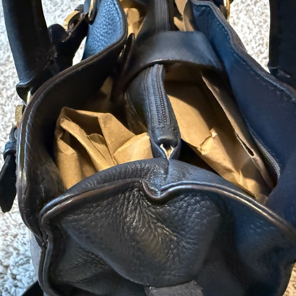 COPY - Royal Blue Micheal Kors Leather Handbag - Picture 11 of 14